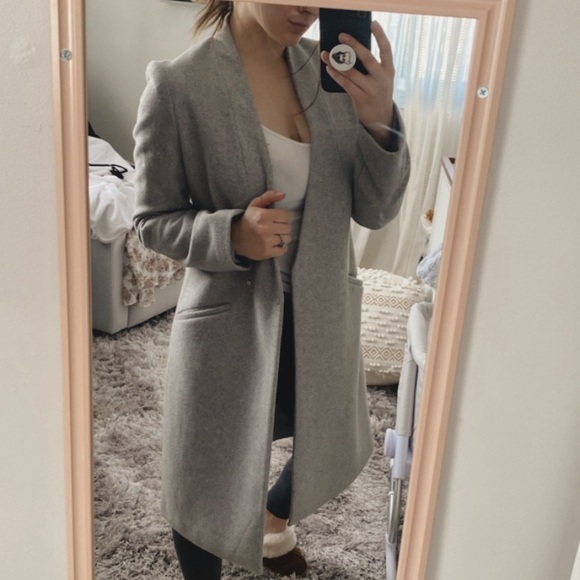 Express Jackets & Blazers - Express Wool-Blend Coat